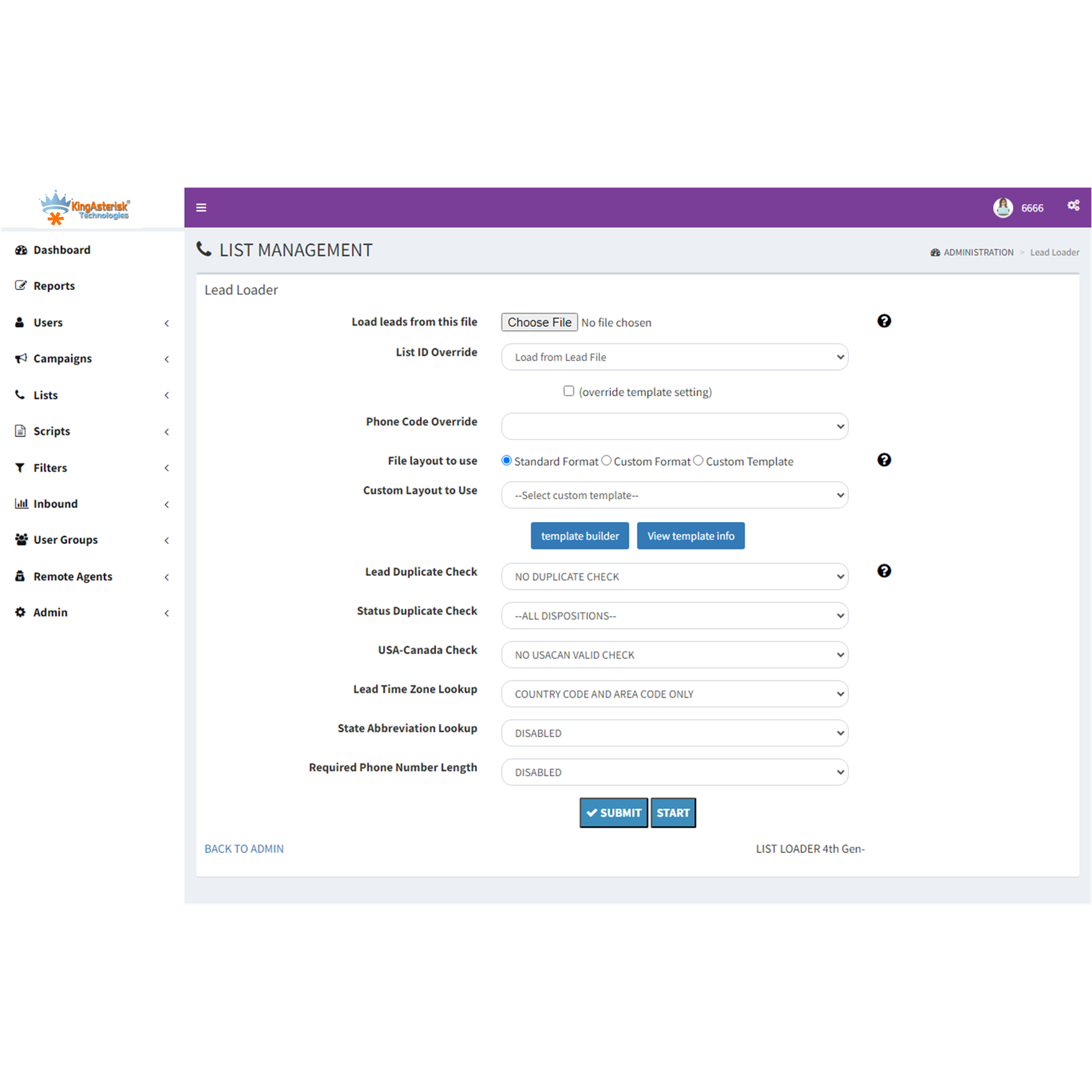 Dialer - Load Leads