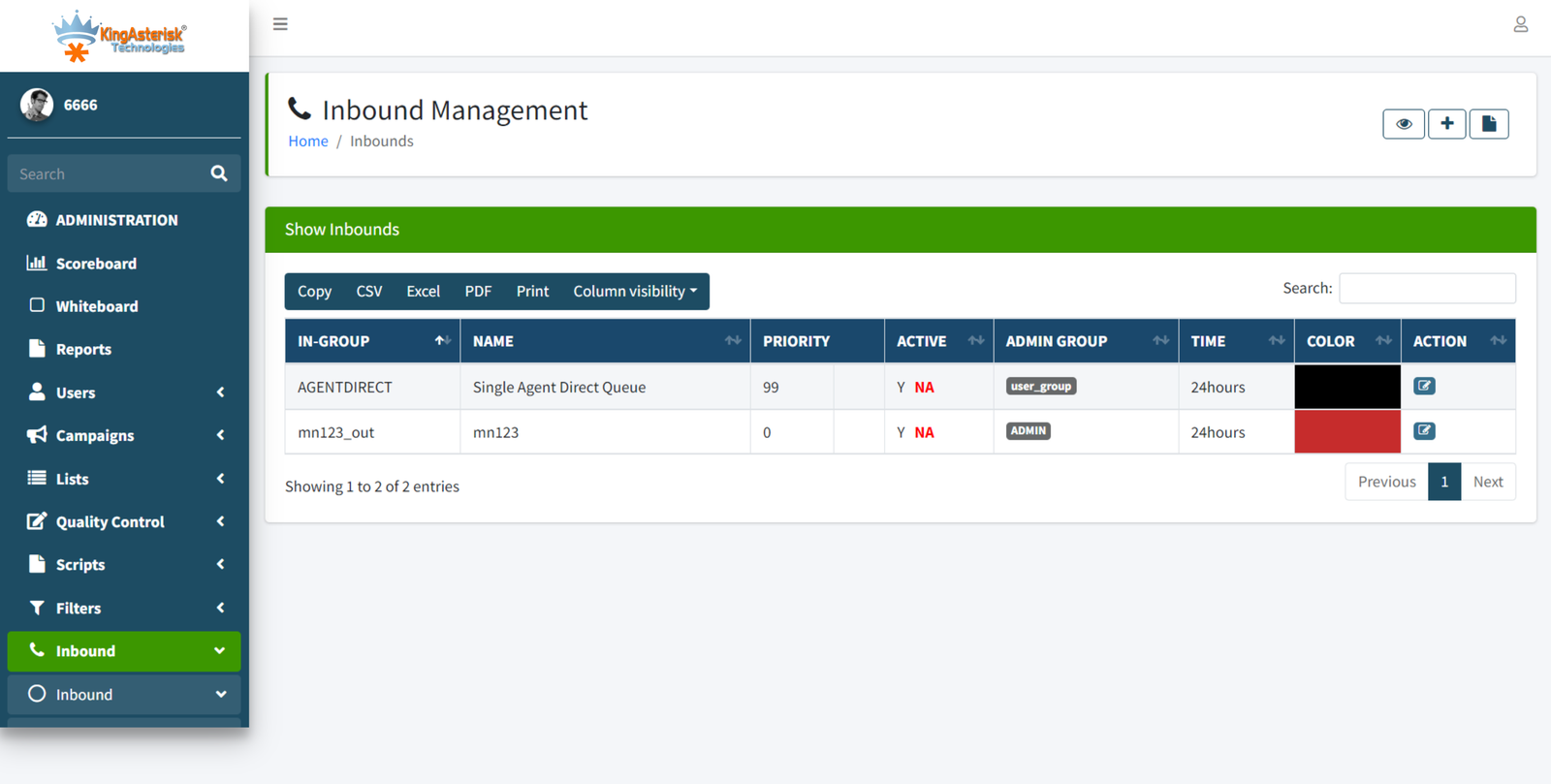 Inbound Management